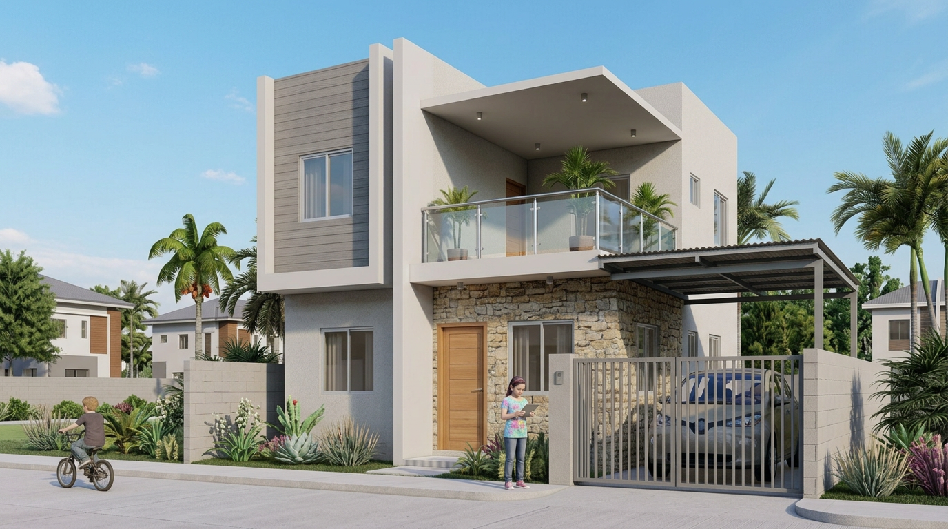 HomePHie expandable two-storey house