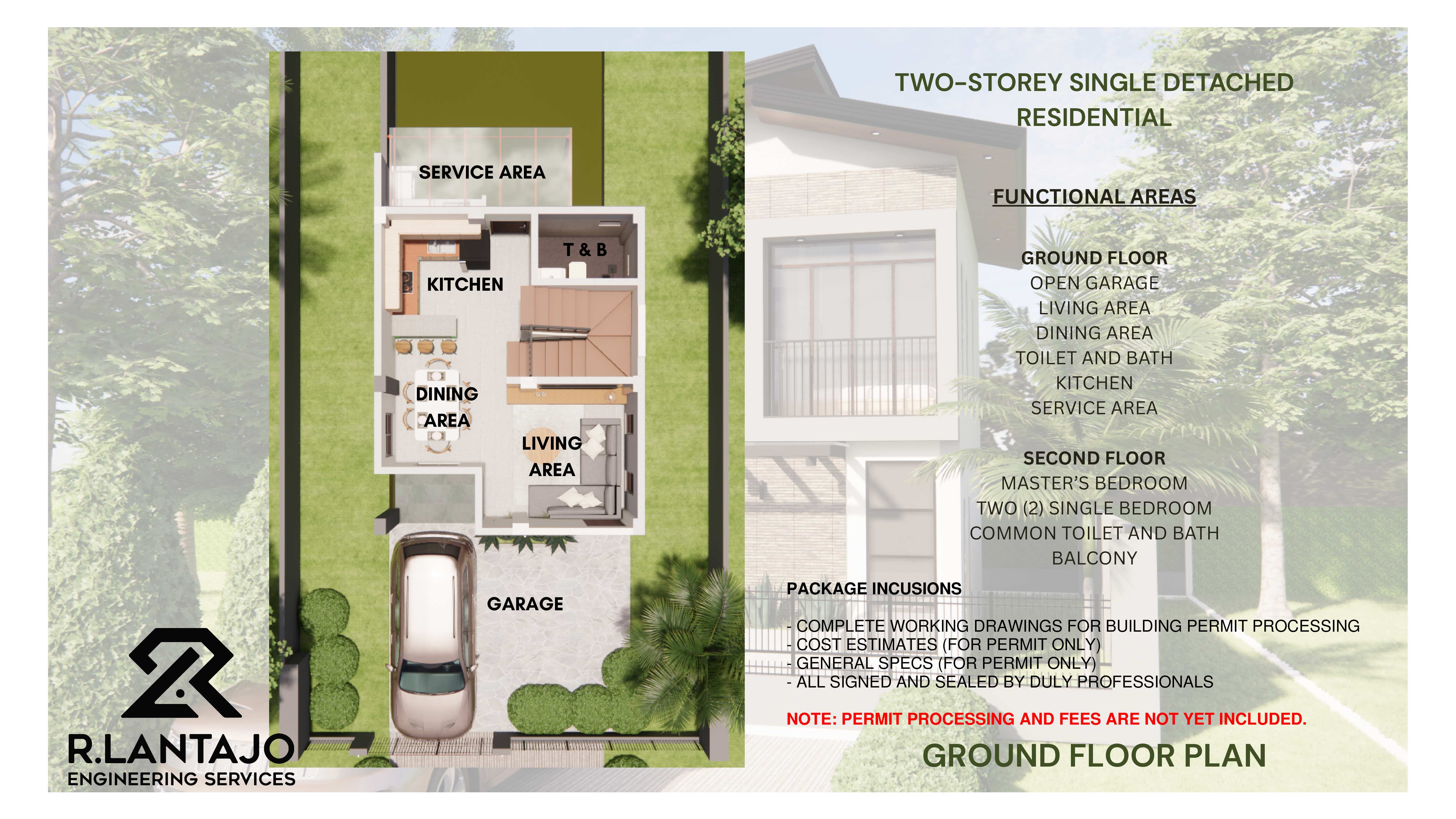 Contemporary Two Storey Single Detached Residential