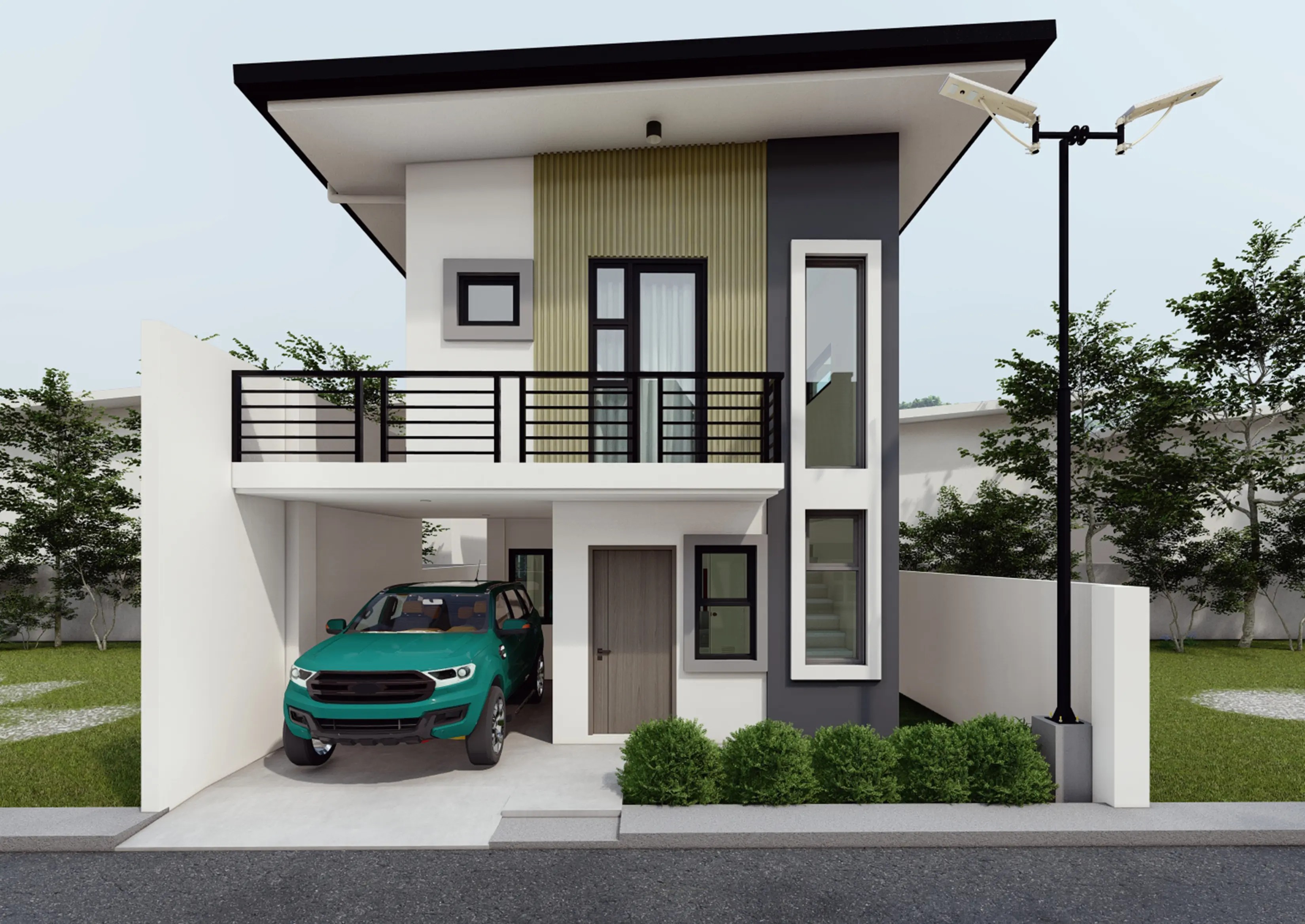 Beautiful Philippine home exterior